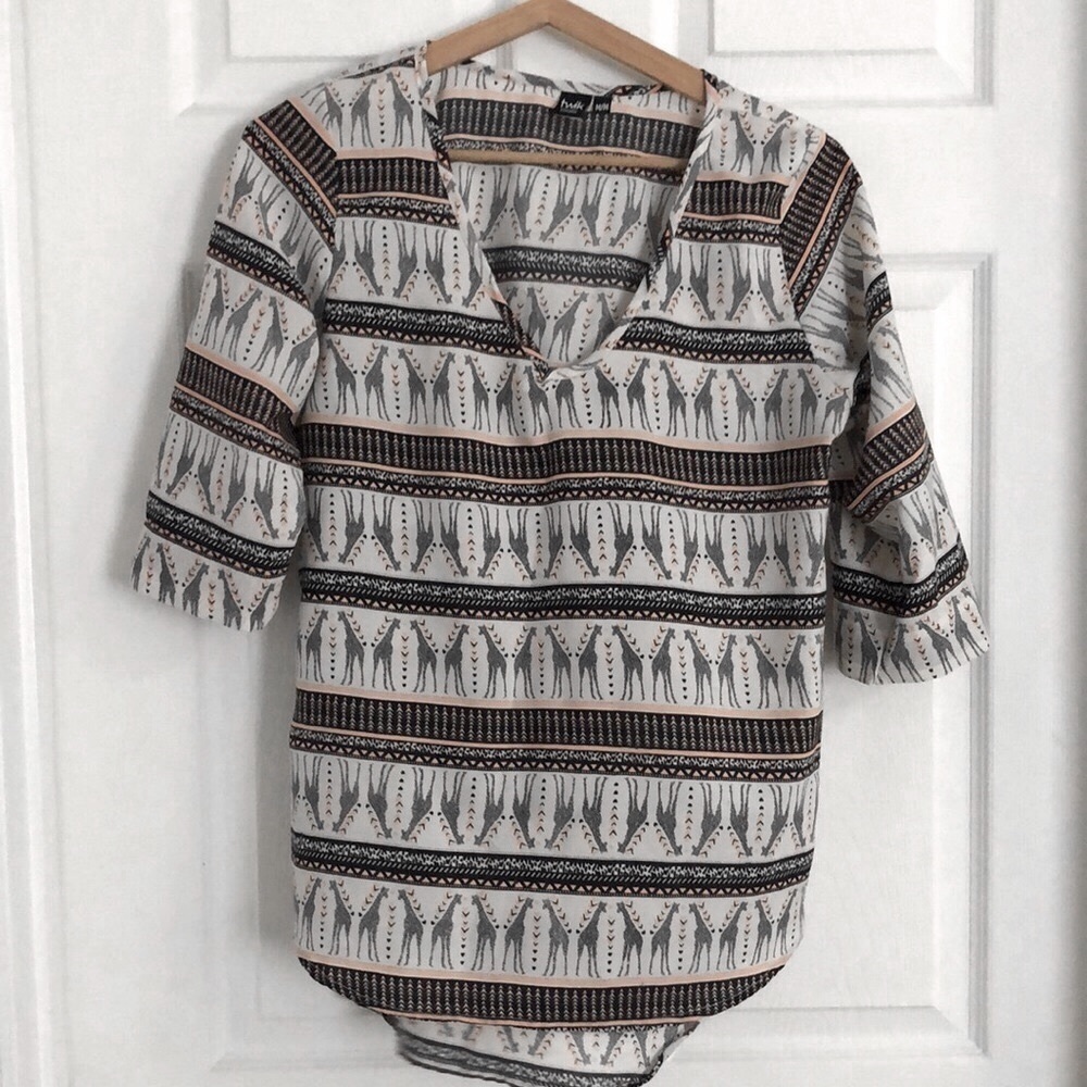 Pattern blouse by Twik from Simons